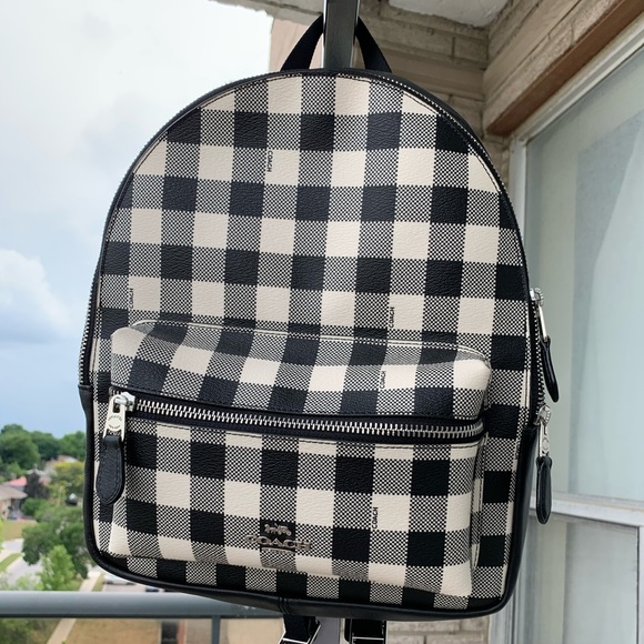 Coach Handbags - Coach Leather Backpack